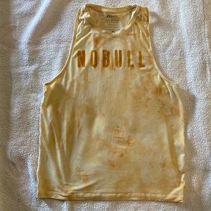 NOBULL tank top, size medium, yellow